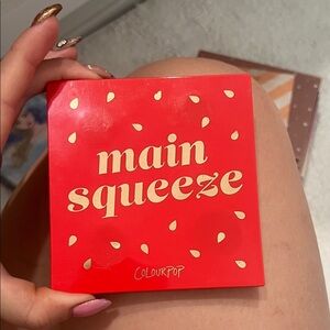 ColourPop Main Squeeze Palette - Bold Red Hues